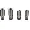 NEO TOOLS Tőcsavar-kihajtó készlet, 1/2", 4db, 6-12mm (M6-M12) 25 év garanciával 09-608