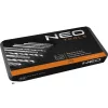 NEO TOOLS Törtcsavar-kihajtó készlet, négyszög vég, vezetőfúrókkal, 10db, 2-14mm (M3-M18) 25 év garanciával 09-609