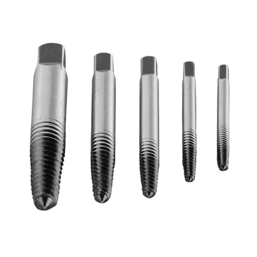 NEO TOOLS Törtcsavar-kihajtó készlet, 5db, négyszög vég, 2-14mm (M3-M18) 25 év garanciával 09-615