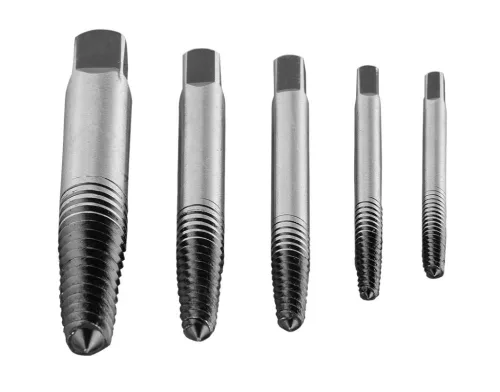 NEO TOOLS Törtcsavar-kihajtó készlet, 5db, négyszög vég, 2-14mm (M3-M18) 25 év garanciával 09-615