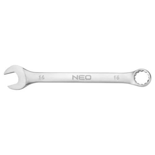 NEO TOOLS Csillag-villáskulcs 16 x 200mm, CrV, DIN3113 25 év garanciával 09-660