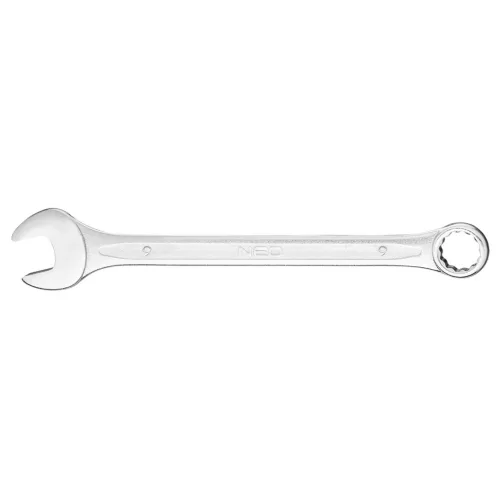 NEO TOOLS Csillag-villáskulcs 9x130mm, CrV, DIN3113 25 év garanciával 09-709