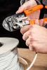 NEO TOOLS Krimpelő-, kábelsarufogó 4P 6P 8P 25 év garanciával 01-501