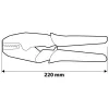 NEO TOOLS Krimpelő-, érvéghüvelyfogó, 0.5-16 mm2 (22-6 AWG) 25 év garanciával 01-506