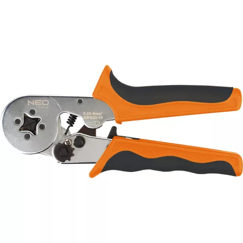 NEO TOOLS Krimpelő-, érvéghüvelyfogó 0.25 - 6mm2 25 év garanciával 01-507