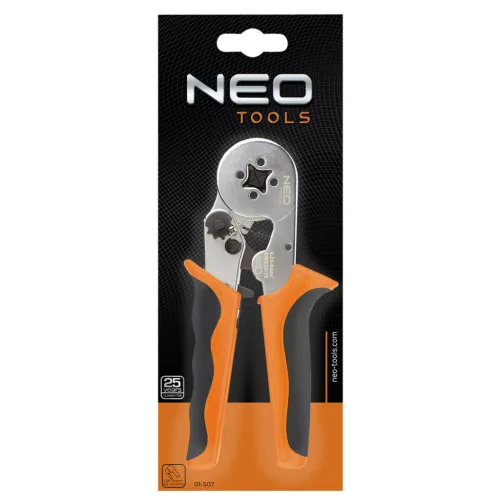 NEO TOOLS Krimpelő-, érvéghüvelyfogó 0.25 - 6mm2 25 év garanciával 01-507