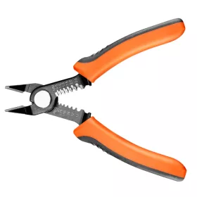   NEO TOOLS Precíziós oldalcsípő és kábelcsupaszító fogó 140mm 25 év garanciával 01-509
