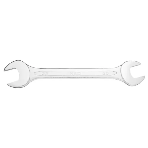 NEO TOOLS Villáskulcs 20x22mm, CrV, DIN3110 25 év garanciával 09-820