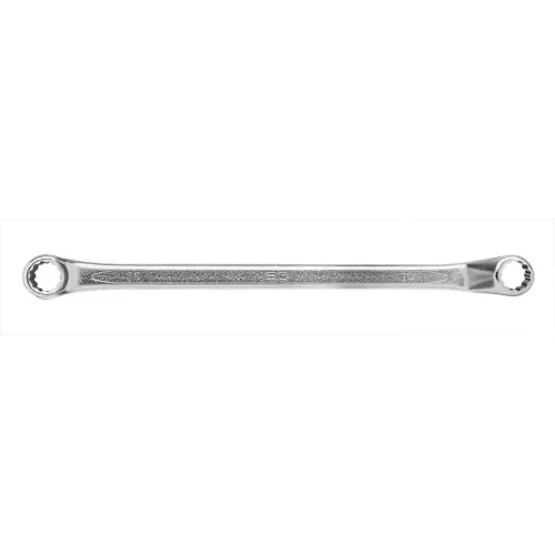 NEO TOOLS Csillagkulcs, hajlított 10x11mm CrV, DIN 838 25 év garanciával 09-910