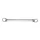 NEO TOOLS Csillagkulcs, hajlított 20x22mm CrV, DIN 838 25 év garanciával 09-920