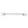 NEO TOOLS Csillagkulcs, hajlított 21x23mm CrV, DIN 838 25 év garanciával 09-921