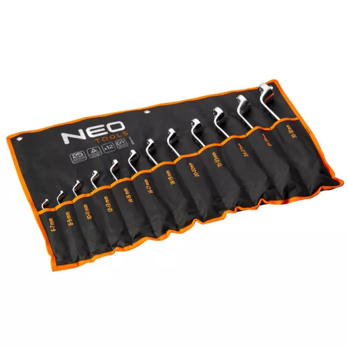 NEO TOOLS CSILLAGKULCS KÉSZLET HAJLÍTOTT 12db 6-32mm 25 év garanciával 09-952