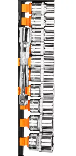 NEO TOOLS Dugókulcskészlet 12db, 3/8" 25 év garanciával 10-020