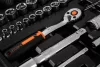 NEO TOOLS Dugókulcskészlet + bitkészlet 1/2", 1/4", 73db 25 év garanciával 10-054