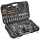 NEO TOOLS Dugókulcskészlet + szerszámkészlet 1/4", 3/8", 1/2", 233db 25 év garanciával 10-078