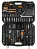 NEO TOOLS Dugókulcskészlet + szerszámkészlet 1/4", 3/8", 1/2", 233db 25 év garanciával 10-078