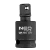 NEO TOOLS Csuklós toldó ütvecsavarozókhoz 3/8" 10-254