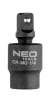 NEO TOOLS Csuklós toldó készlet ütvecsavarozókhoz 1/4", 3/8",1/2" 10-256