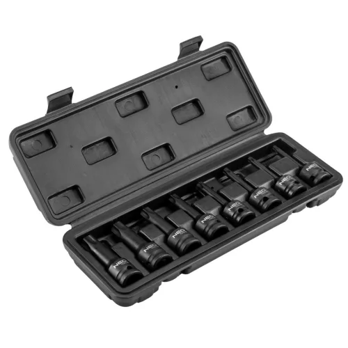 NEO TOOLS Torxkulcs készlet ütvecsavarozókhoz 8részes, 1/2" 10-257