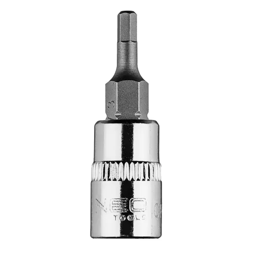 NEO TOOLS Imbusz dugókulcs 1/4" 37mm H3 10-310