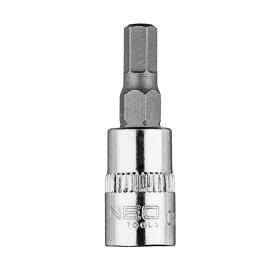 NEO TOOLS Imbusz dugókulcs 1/4" 37mm H5 10-312