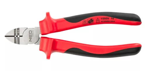 NEO TOOLS OLDALCSÍPŐ FOGÓ 1000V, szigetelt 25 év garanciával 01-525