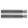NEO TOOLS Spline bit, 3/8", M10x75mm, S2, 2db 10-908