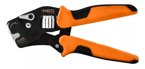 NEO TOOLS Krimpelő-, érvéghüvelyfogó, önbeálló, CRV 230mm, 0.08 -16mm2, AWG 26-5 01-539