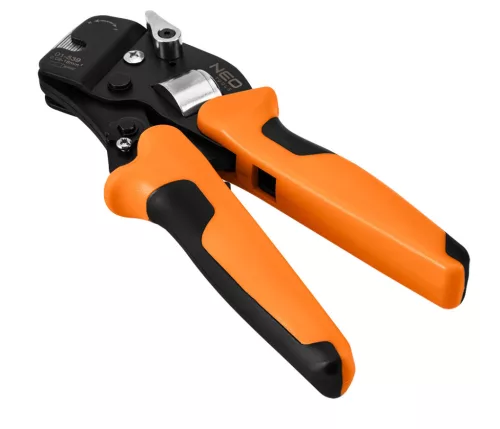 NEO TOOLS Krimpelő-, érvéghüvelyfogó, önbeálló, CRV 230mm, 0.08 -16mm2, AWG 26-5 01-539