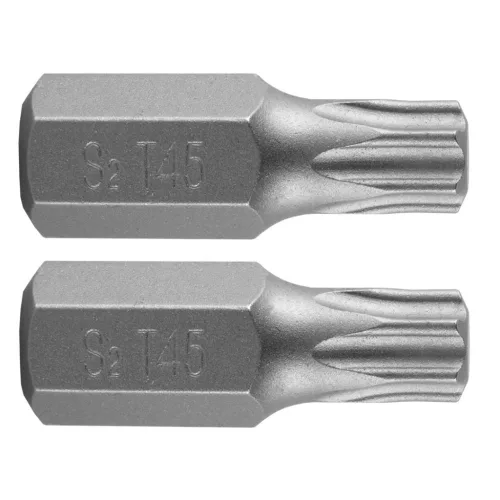 NEO TOOLS Torx bit, 3/8", T45x30mm, S2, 2db 10-924