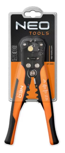 NEO TOOLS Kábelcsupaszító fogó 200MM, autómata 01-540
