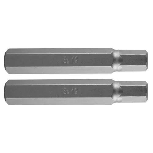 NEO TOOLS Imbusz bit, 3/8", 12x75mm, S2, 2db 10-988
