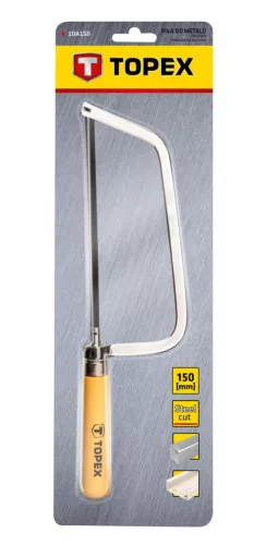 TOPEX Fémfűrész 150mm fanyéllel 10A150