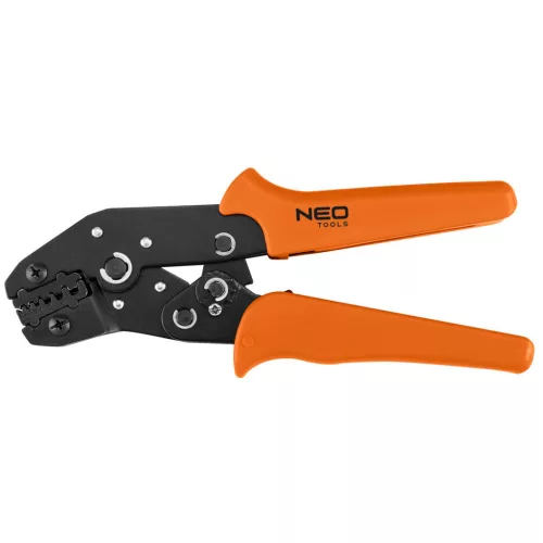 NEO TOOLS Krimpelő-, kábelsarufogó 0.25-6mm2 25 év garanciával 01-544