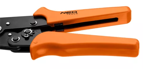 NEO TOOLS Krimpelő-, kábelsarufogó 0.25-6mm2 25 év garanciával 01-544