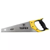 TOPEX KÉZIFŰRÉSZ 400mm, 3-as élezés, 7TPI, "Shark" 10A440