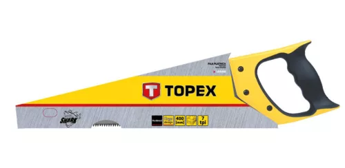 TOPEX KÉZIFŰRÉSZ 400mm, 3-as élezés, 7TPI, "Shark" 10A440