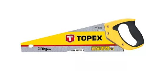 TOPEX KÉZIFŰRÉSZ 400mm, 3-as élezés, 7TPI, Aligator" 10A441