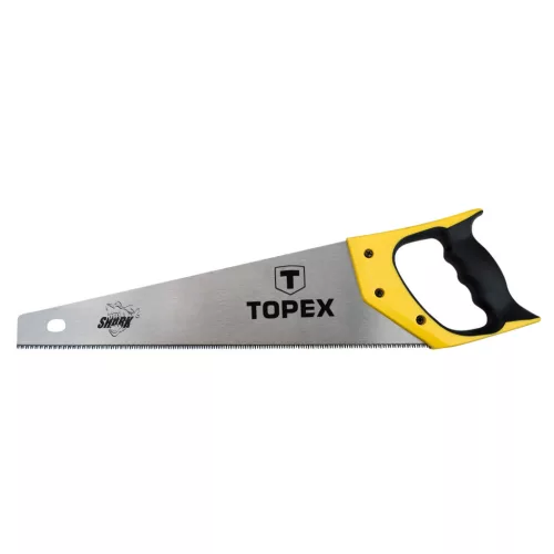 TOPEX KÉZIFŰRÉSZ 450mm, 3-as élezés, 7TPI, "Shark" 10A445