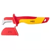 NEO TOOLS KÁBELVÁGÓ KÉS 1000V, 180MM, SZIGETELT, KAMPÓS PENGE 01-553