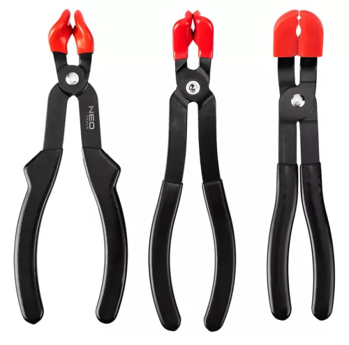 NEO TOOLS Gyújtókábel lehúzó fogó, 3db-os 25 év garanciával 11-165