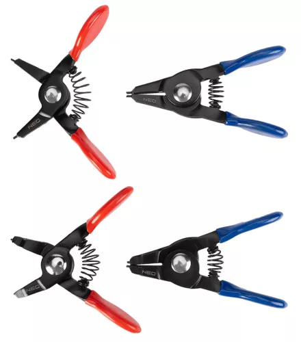 NEO TOOLS Mini zégergyűrű fogókészlet 11-227