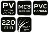 NEO TOOLS Krimpelő-, kábelsarufogó, MC3 napelemes csatlakozókhoz 01-556