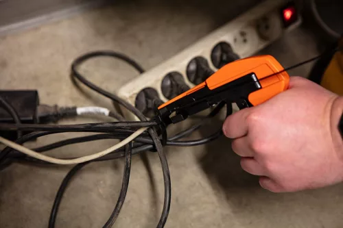 NEO TOOLS Kábelkötegelő pisztoly, 50-350mm kábelkötegelőkhöz, 8,8mm szélességig 01-615