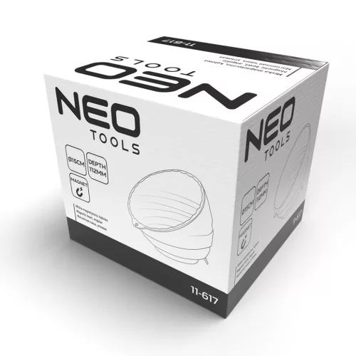 NEO TOOLS Mágneses tál, rugalmas szilikon, 150mm 11-617