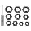 NEO TOOLS Dugókulcskészlet SÉRÜLT FEJŰ csavarokhoz, 3/8", 11db 11-922