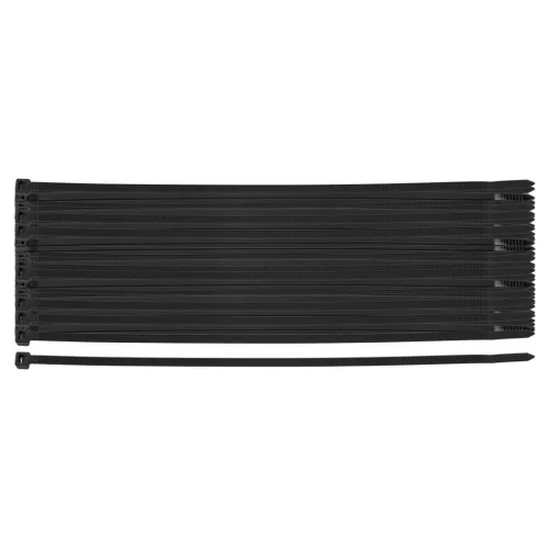 NEO TOOLS Kábelkötegelő, gyorskötöző, EXTREME, UV álló, fekete, 4,8x200mm, 100db/cs 01-633