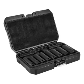  NEO TOOLS Gépi Dugókulcskészlet 1/2" 10db HOSSZÚ 10-24 CR-MO 12-107