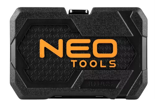 NEO TOOLS Gépi Dugókulcskészlet 1/2" 10db HOSSZÚ 10-24 CR-MO 12-107