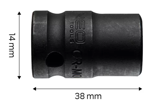 NEO TOOLS Gépi dugókulcs 1/2", 14mm, Cr-Mo 12-214